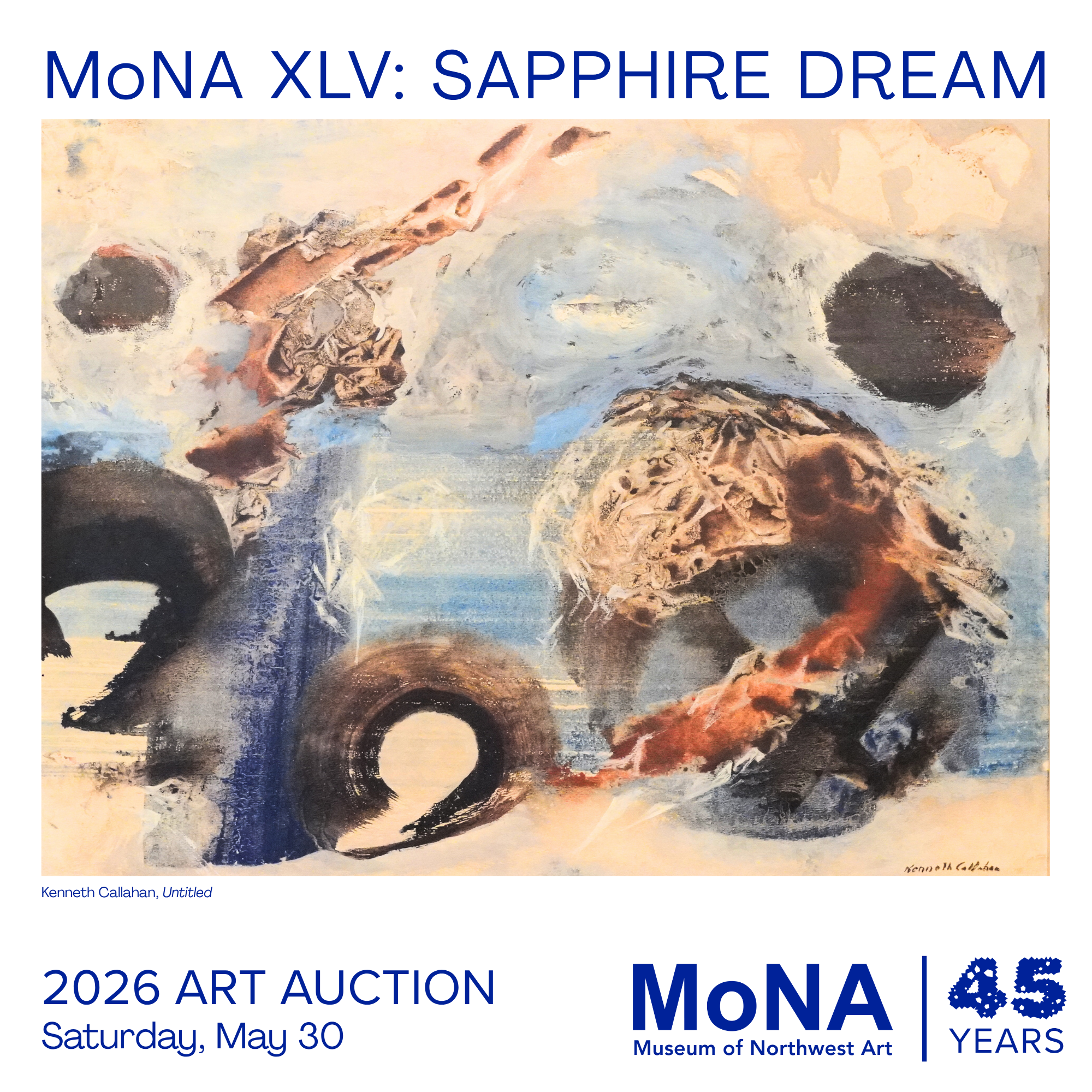 MoNA XLV: Sapphire Dream — Art Auction — Museum of Northwest Art